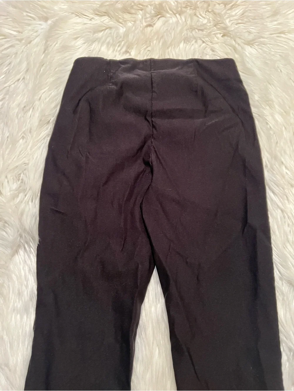 89th & Madison Womens Size Small Ultra Stretch Capri Pants Black Pull On Cropped